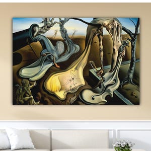 Salvador Dali Evenning Spider Painting Salvador Dali Wall Art Dali Canvas Surrealistic Poster Salvador Dali Printing Gift Of Home Decor Art