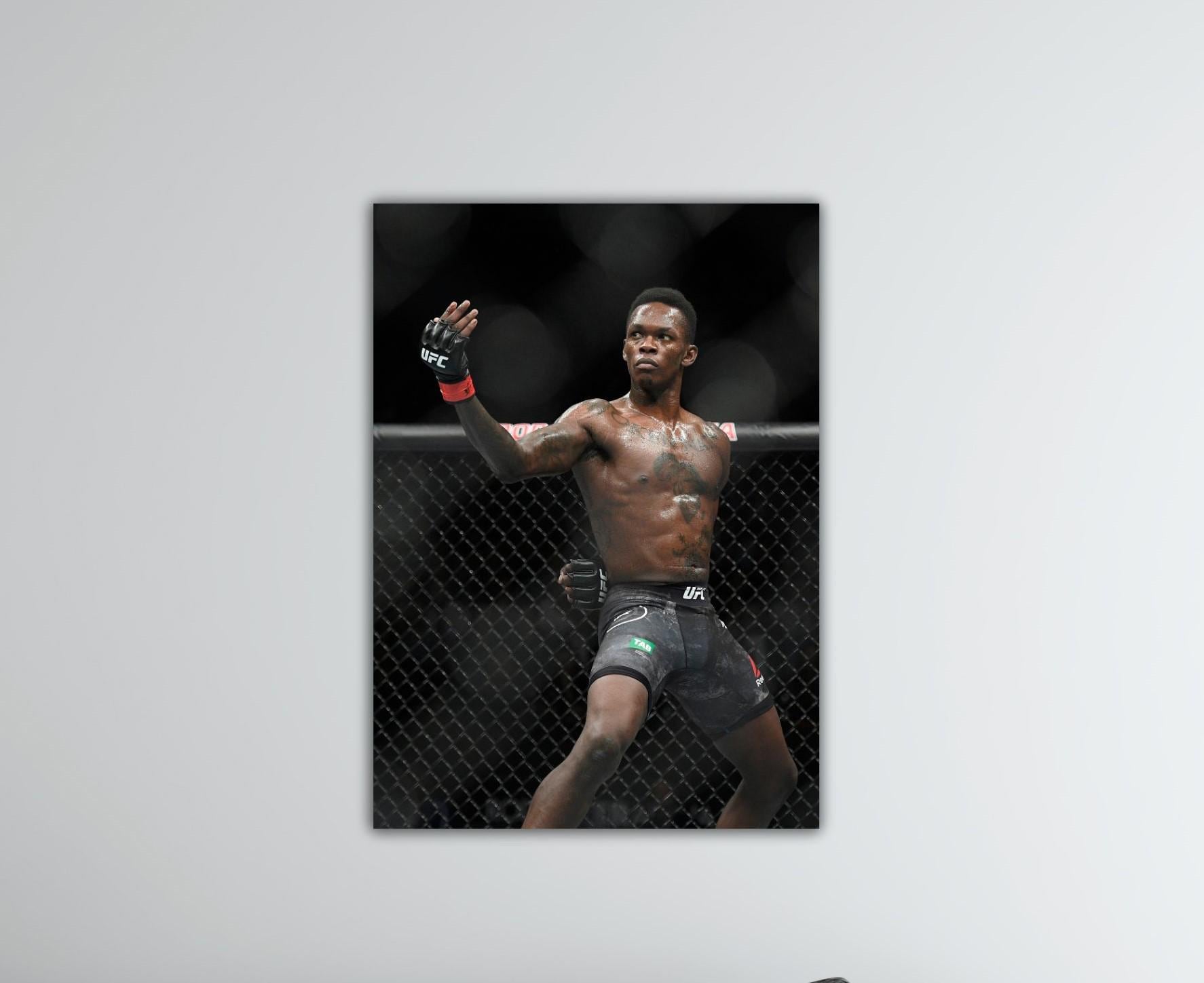 Israel Adesanya UFC KO of Alex Pereira Bow & Arrow Celebration UFC
