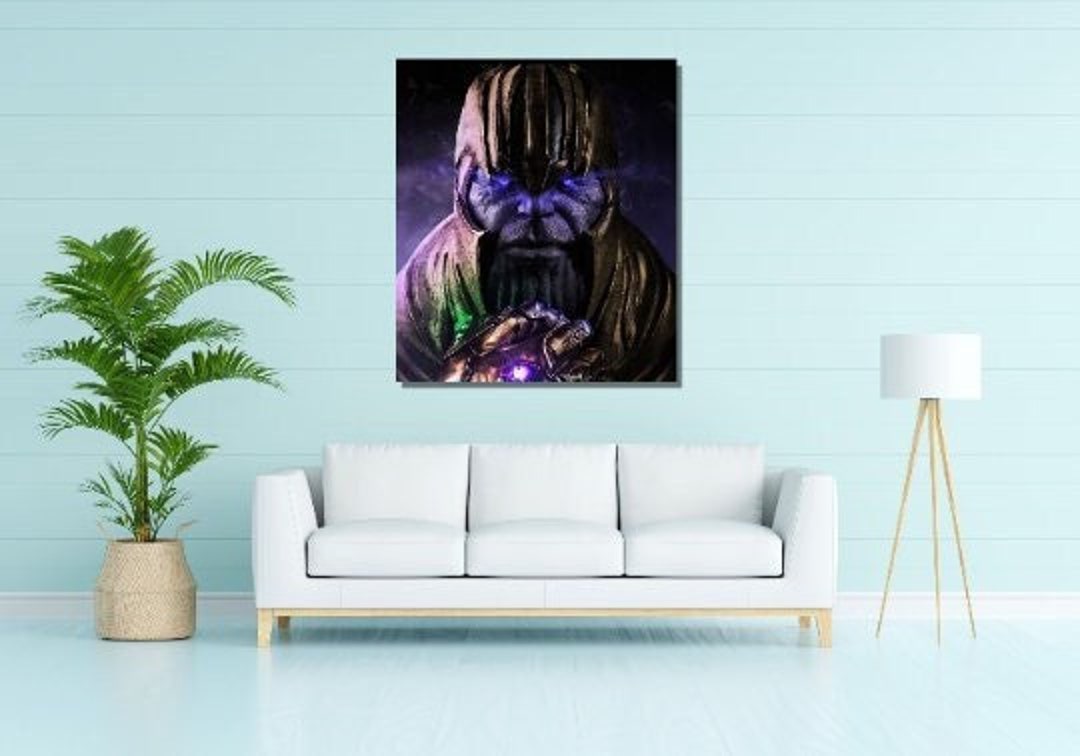 Thanos Canvas Poster Art,thanos Canvas Art,thanos Posters ,best Thanos ...