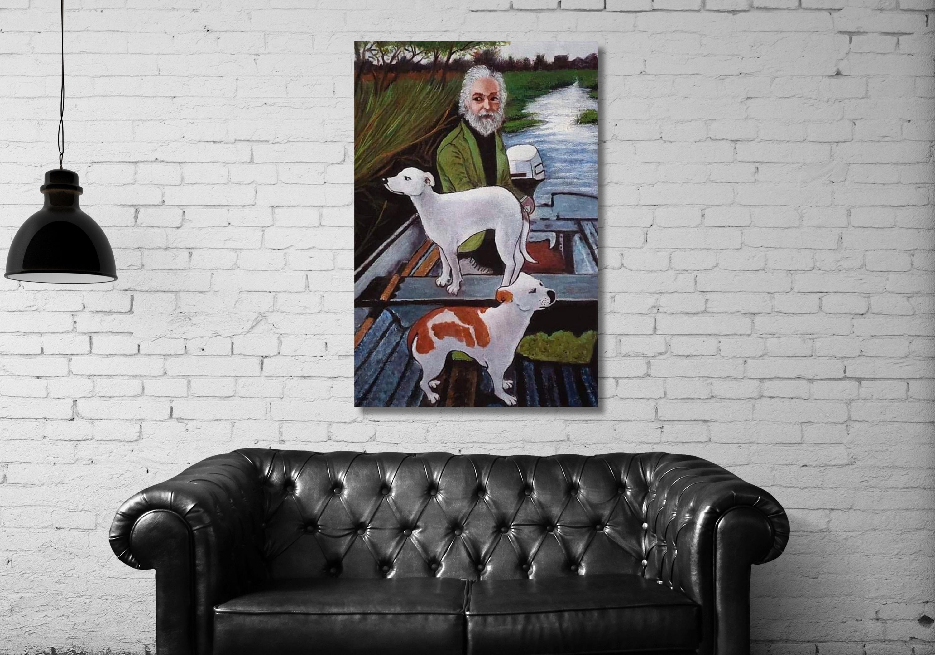 Goodfellas Old Man and Dogs Canvas Goodfellas Poster Goodfellas