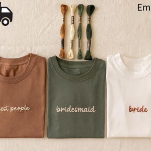 Camiseta bordada personalizada, camiseta bordada personalizada con colores cómodos, camiseta bordada, camiseta personalizada, regalo para papá, camiseta con texto personalizado