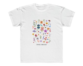 Stay Wild Child Kids Regular Fit Tee