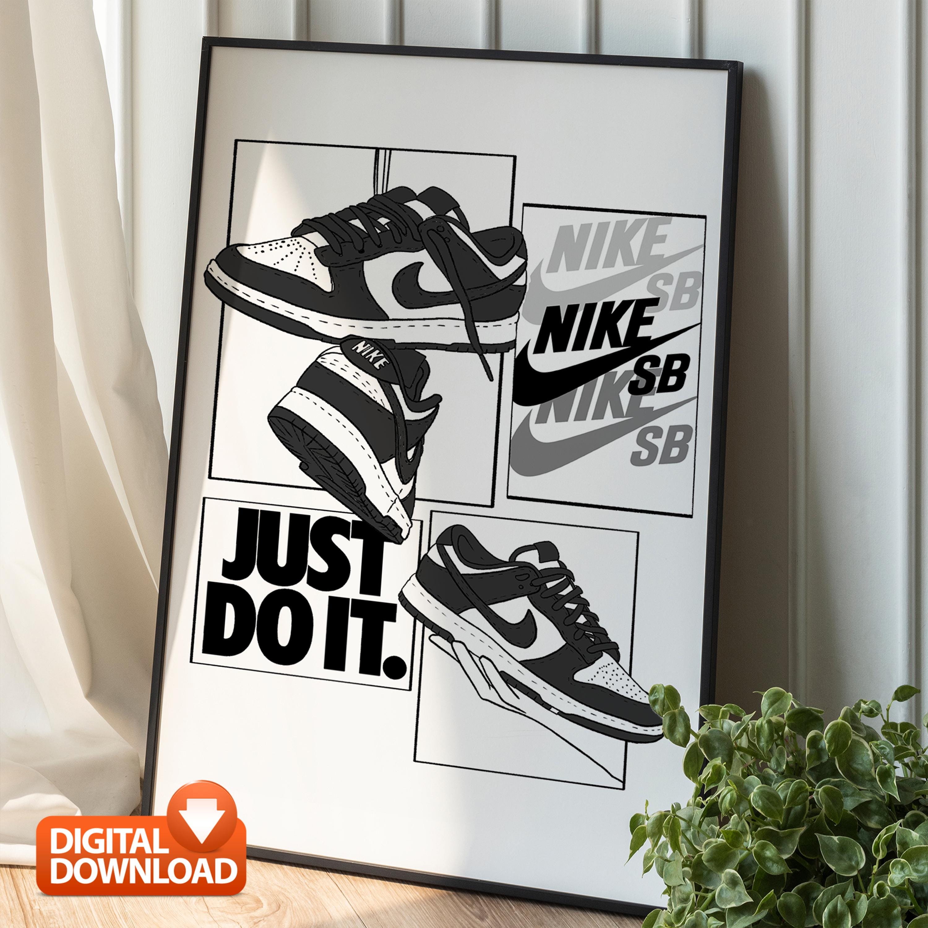 Nike Dunk Art - Etsy