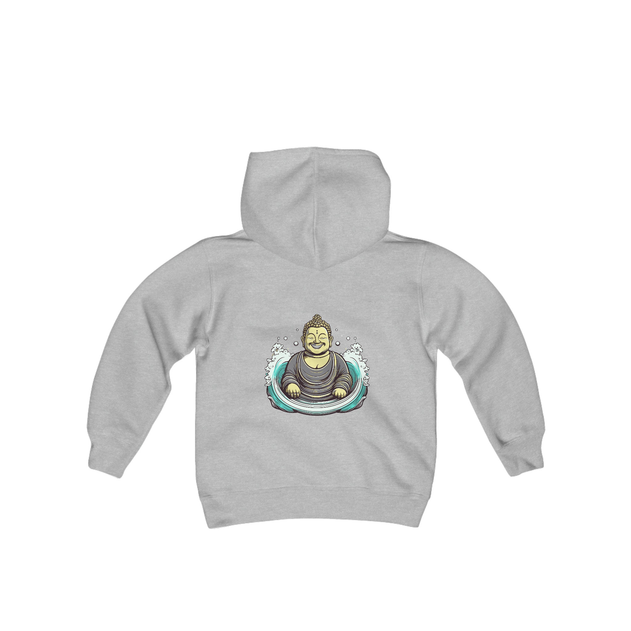 【YOUNGWALLJUNCTION】Water Buddha Hoodie Buddha on Water Hoodie Sweatshirt - Etsy
