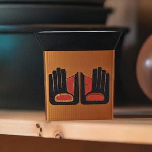 Bentwood Style Boxes with Healing Hand Design 3D Printed