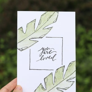 HANDGEMAAKTE ORIGIONELEN! - Minimalistische inktwenskaarten - 5x7 premium papierlijntekeningen met envelop