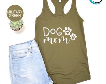 New Dog Mom Tank Top, Animal Lover Tank Top, Pet Owner Tank Top, Cute Dog Mom Tank Top, Dog Gift For Mothers Day, Dog Mom Tank Top