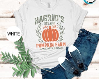 Hagrid's Pumpkin Farm Shirt, Pumpkin Thanksgiving Shirt, Pumpkin Patch Shirt, Halloween Shirt, Thanksgiving Shirt, Autumn Fall Shirt