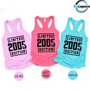 Customized Birthday Tank Top, Family Birthday Tank Top, Cute Birthday Tank Top, Birthday Party Tank Top, Limited Edition Tank Top