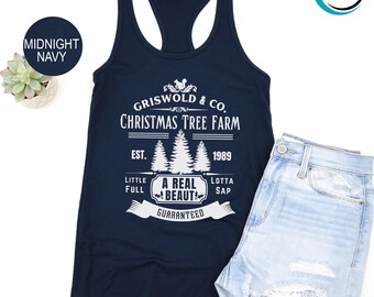 Family Vacation Tank Top, Griswold Co Women Tank Top, Christmas Tree Farm Tank Top, Family Christmas Tank Top, Lotta Sap