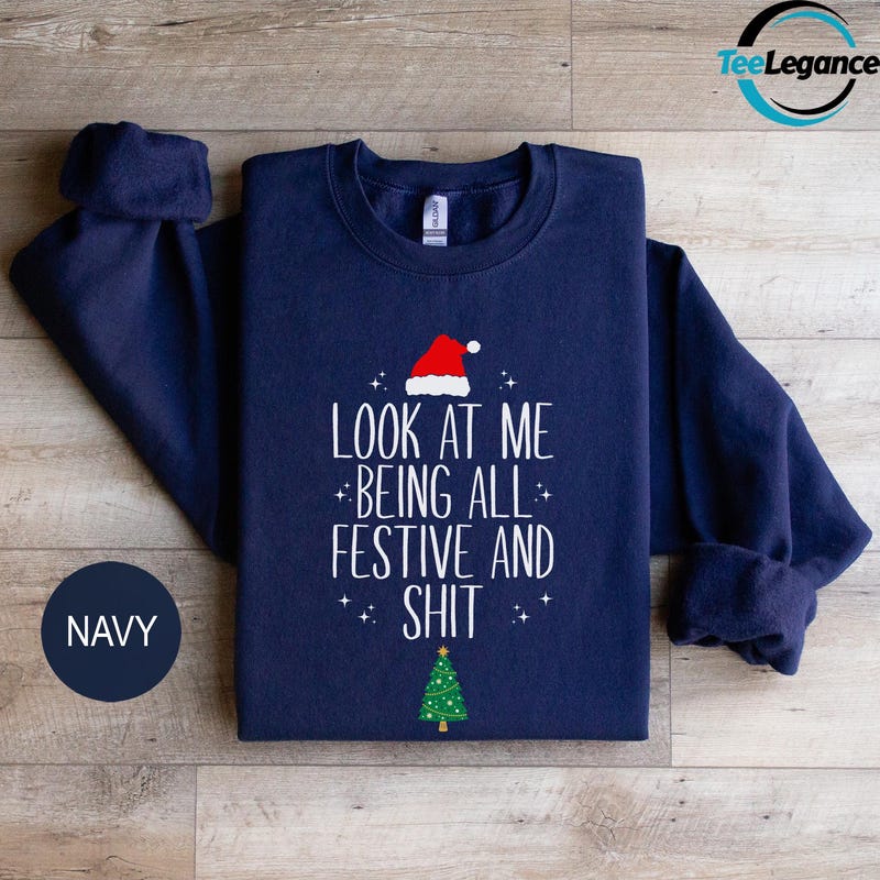 Sweat De Noël Humoristique « That Wasn't Very Data-Driven Of You » - Design Drôle Pour Analystes Et Geeks
