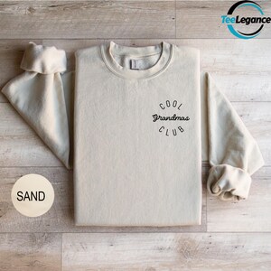 Cool Grandmas Club Sweatshirt, Best Nana Sweatshirt, Cool Grandma Hoodie, Funny Granny Sweatshirt, Cute Mama Sweatshirt, Mother&#39;s Day Hoodie