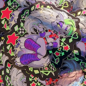 Roxanne Hologram Sticker