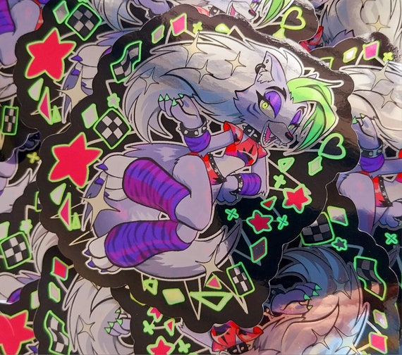 Roxanne Hologram Sticker