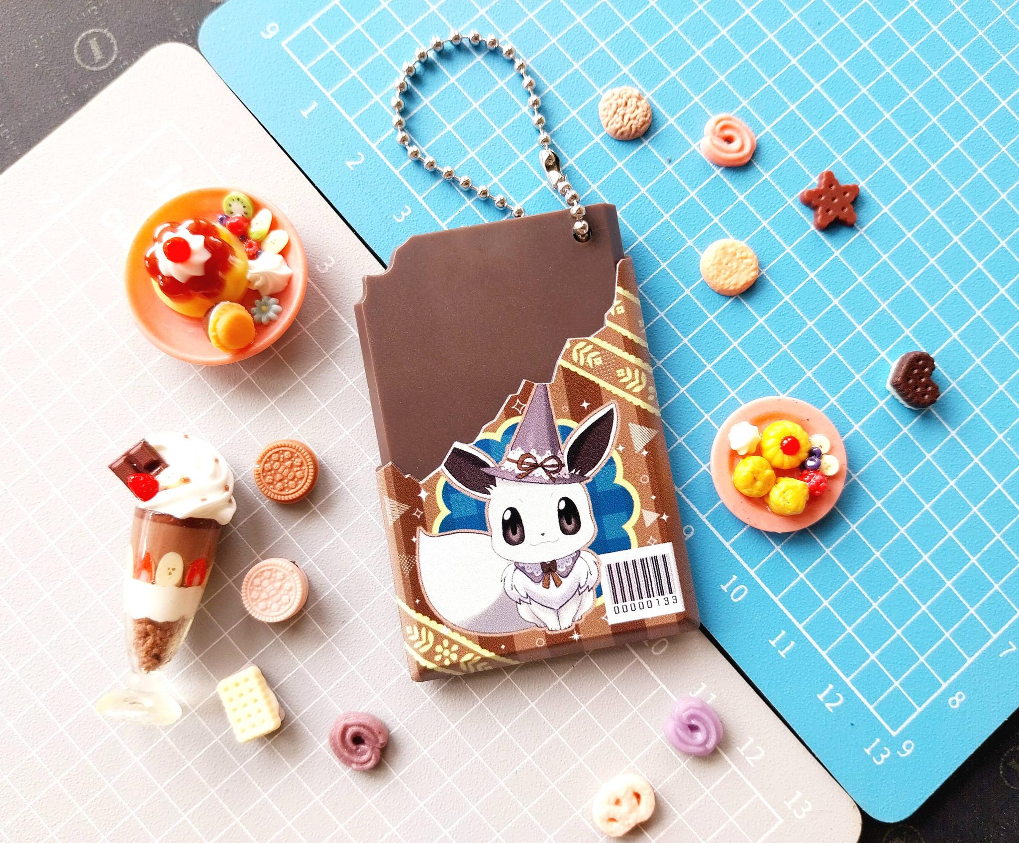 Key Chain Choco Eevee Tiny Choco Keychain - Etsy