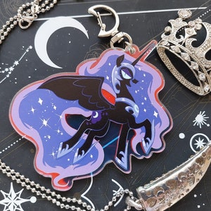 Brelok akrylowy hologram Nightmare Moon
