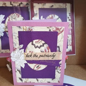 Grußkarte - F the Patriarchy