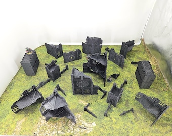 11th Edition Folding Gothic Terrain Set - Tournament Ready