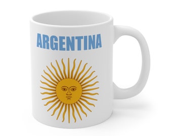 Hispanic Heritage Month Argentina National, Flags Coffee Colors Mugs Teas Lover Globetrotter. Sip Celebrate Unity! Perfect Gifts Argentinian