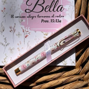 Bella Pen, Beautiful Pen, Christian Pen, Pens of Faith, Bible Study Pens, Christian Pen Set, Gifts for Women, Religious Pens