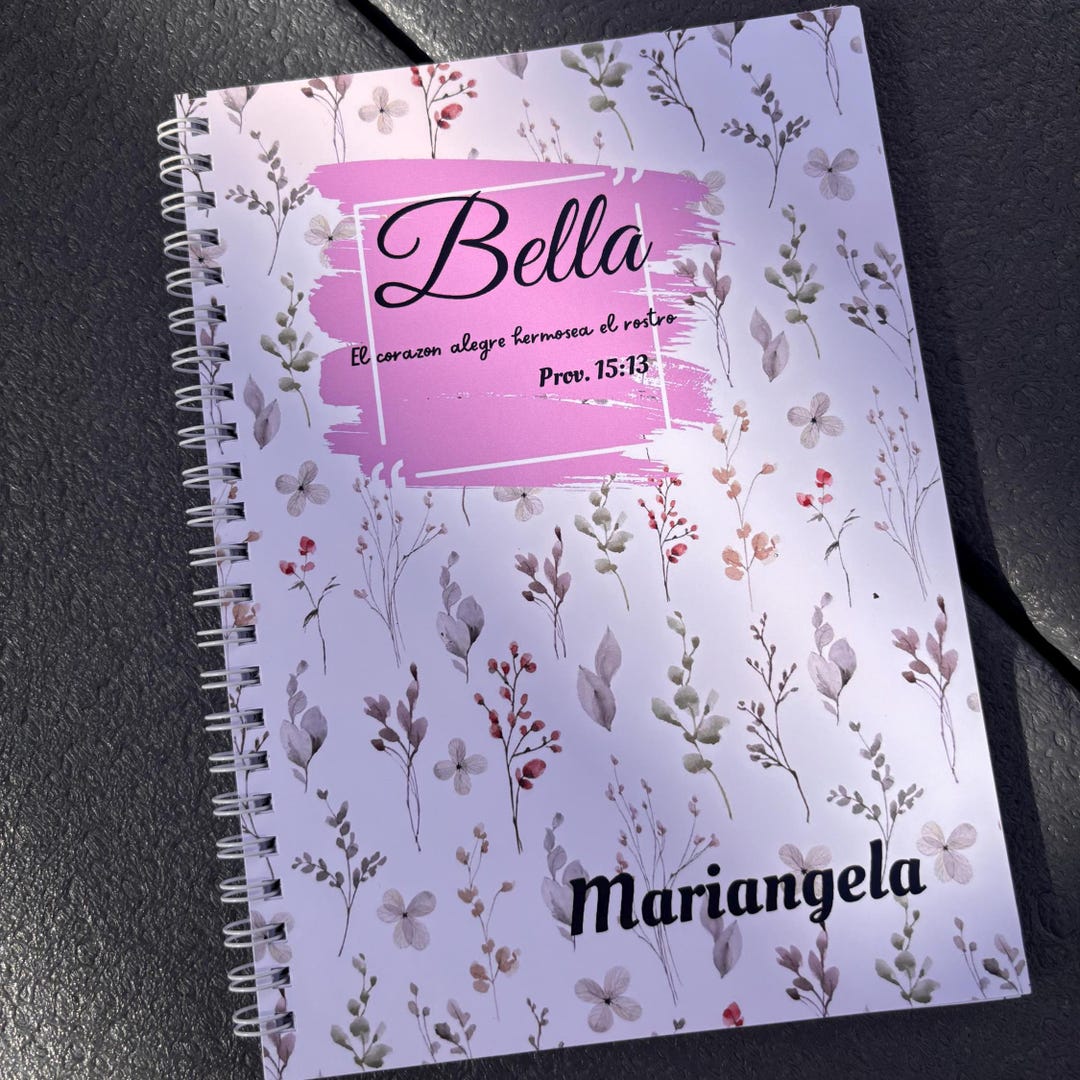 Bella Notebook, Beautiful Notebook, Spiral Notebooks, Soft Cover ...