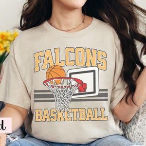 Custom Basketball Sweatshirt, Personalized Team name Crewneck, basketball girlfriend, Shirt for girl, women, boy, Youth basketball team image 13