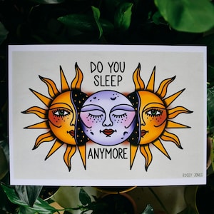 Traditional Tattoo Print Sleep Citizen