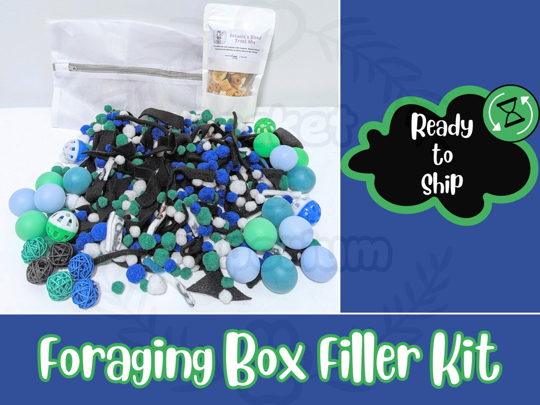 Foraging Dig Box Filler Kit for Rats and Small Pets Fun Etsy