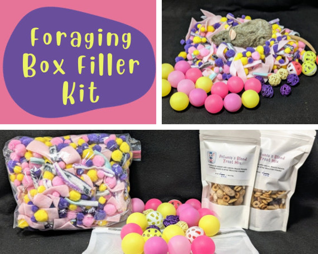 Foraging Dig Box Filler Kit for Rats and Small Pets Playtime Etsy