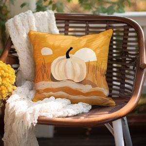 Autumn Throw Pillow - Fall Decor - Fall Sofa Pillow - Pumpkin Chair Pillow - Autumn Pillow