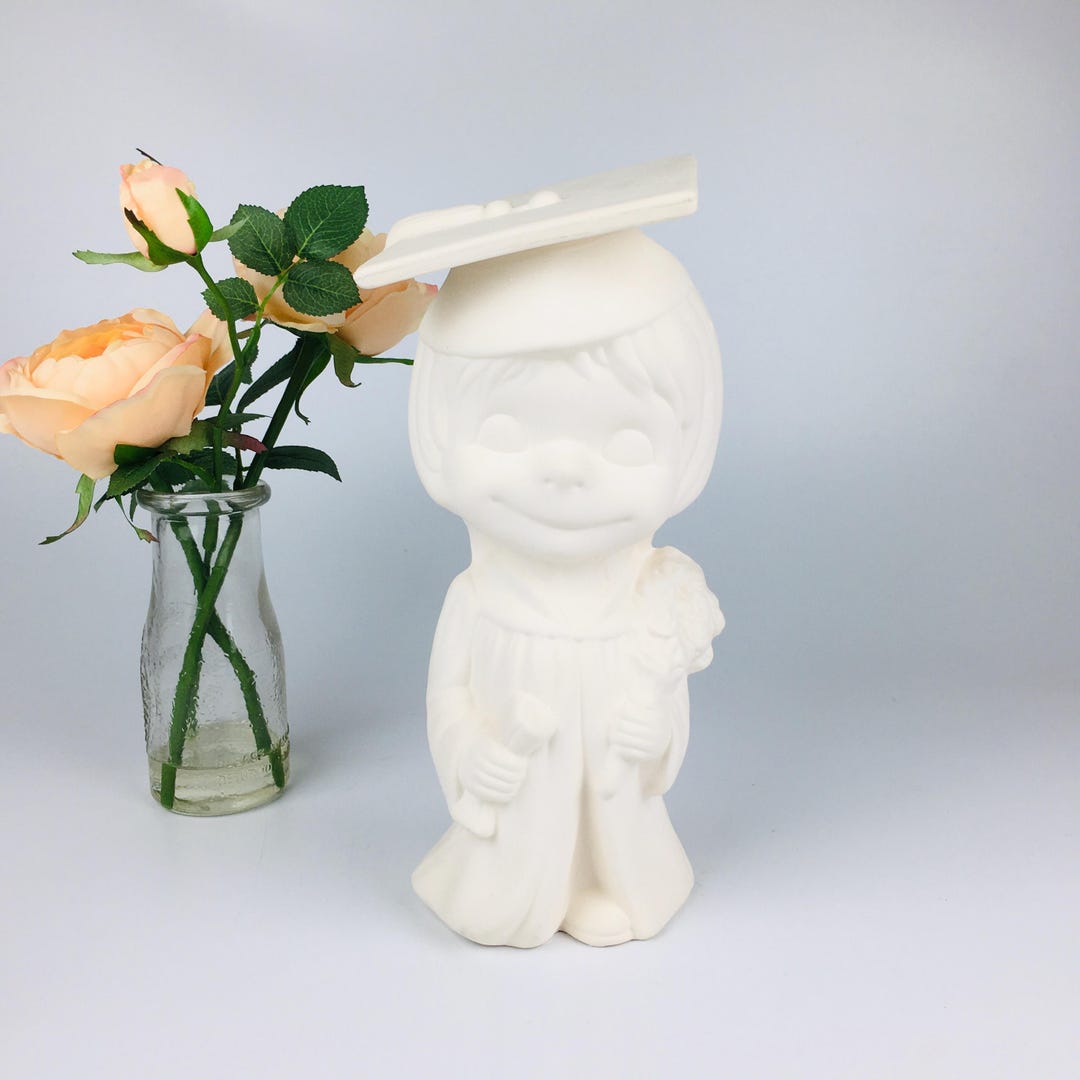 Ready to Paint Ceramic Bisque - Figure Sculpture - DIY Handmade Pottery ...