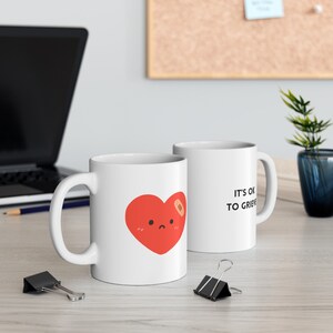 Cadeau de sympathie, carte de condoléances, deuil du décès, paquet de soins, tasse de meilleure amie de travail, tasse de soutien pour la santé mentale, deuil de collègue, idées cadeaux bien pensées