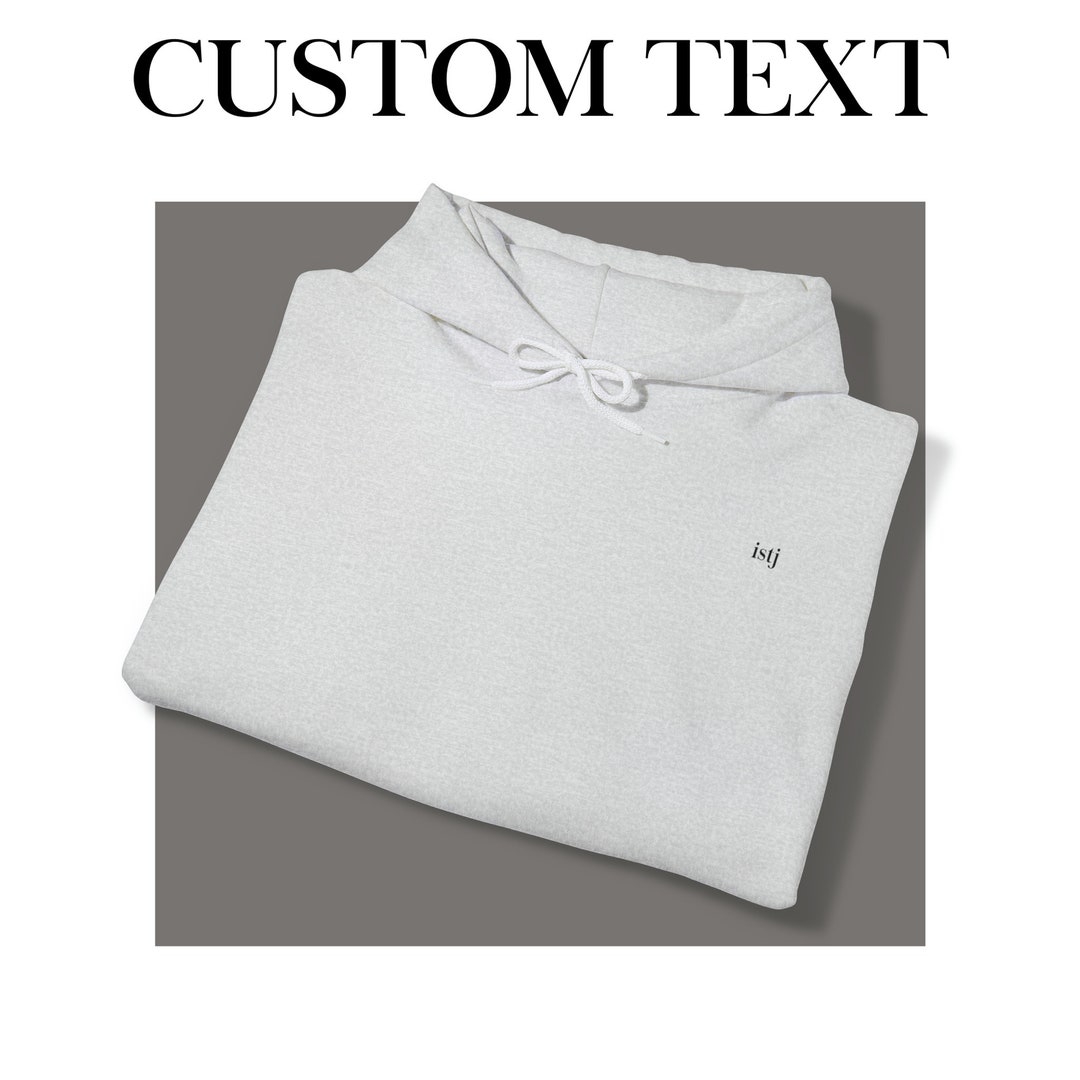 Custom Text MBTI Personality Barcode Hoodie In Heather Etsy custom-text-mbti-personality-barcode-hoodie-in-heather-etsy