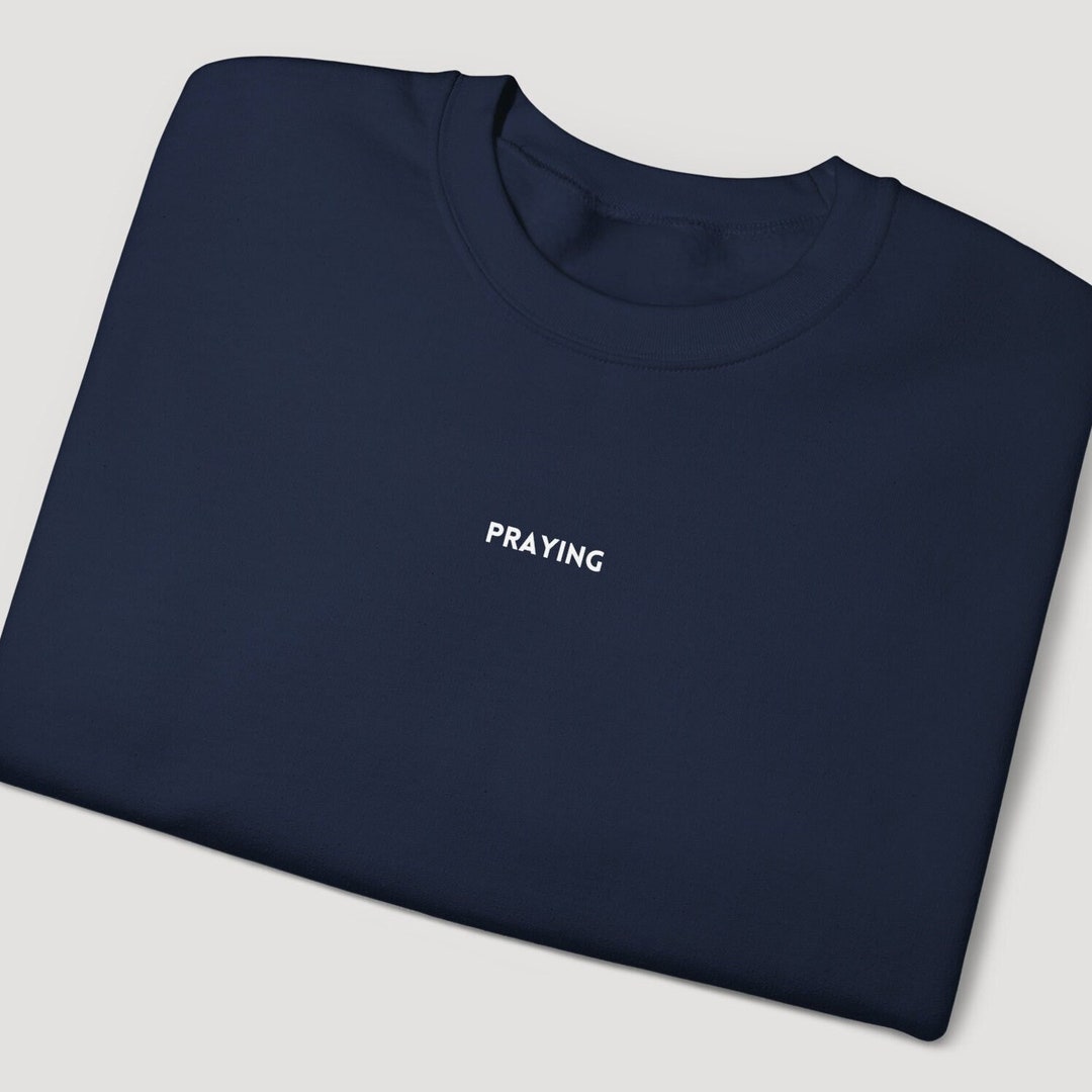 custom-praying-bible-verse-navy-crewneck-christian-streetwear