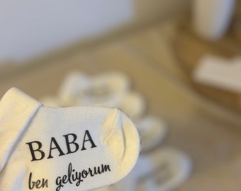 Personalize baby socks