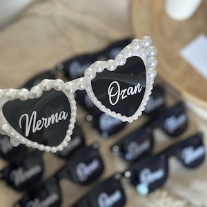 Personalized party glasses