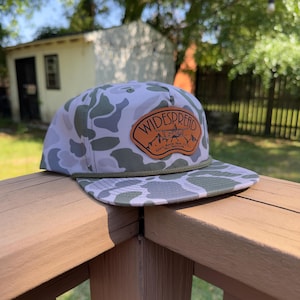 Widespread Panic WSMFP - Don't Know How To Fly - RICHARDSON 256 - Marsh Duck Camo-  Leather Patch Hat