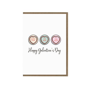 Saint-Valentin de Zazzle.be Liste d'envies Vous avez des idées ? Cadeau Galentines | Meilleur ami de Bestie | Carte drôle de soeur d'âme d'humour | Fille célibataire | Meilleure amie petite amie