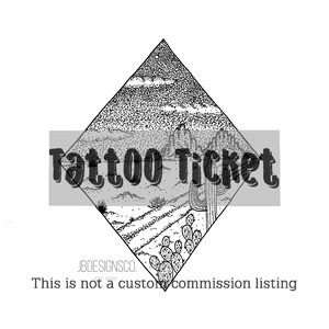 Tattoo Ticket