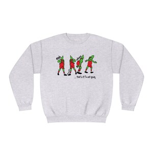 Grinch// Christmas// Gift// Sweatshirt// Unisex NuBlend® Crewneck Sweatshirt