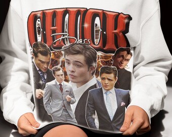 Retro Chuck Bass Shirt -Chuck Bass Gossip Girl Shirt,Chuck Bass Tshirt,Chuck Bass T-shirt,Chuck Bass T shirt,Chuck Bass Sweatshirt