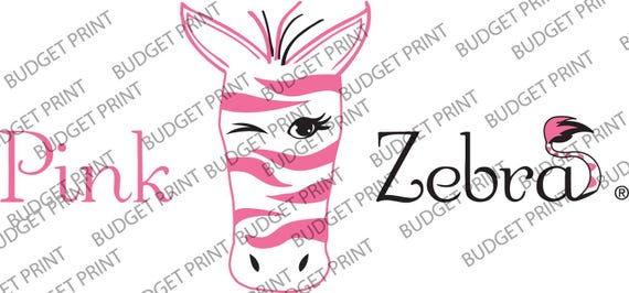 Pink Zebra svg