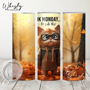 Digital Cat Lover Tumbler PNG, 20oz skinny tumbler wrap, sublimation designs for tumblers, Cat Lover Gift, Cat Tumbler, Cat Mom Tumbler, PNG
