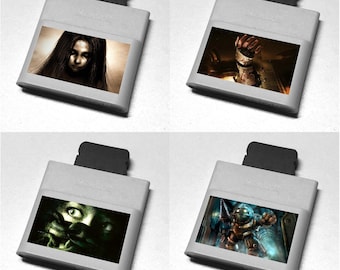 Custom Horror Games (F.E.A.R., Dead Space, Condemned, Bioshock Xbox 360 Memory Card Stickers