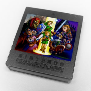 Custom The Legend of Zelda N64 Nintendo GameCube Memory Card Stickers - You Pick!