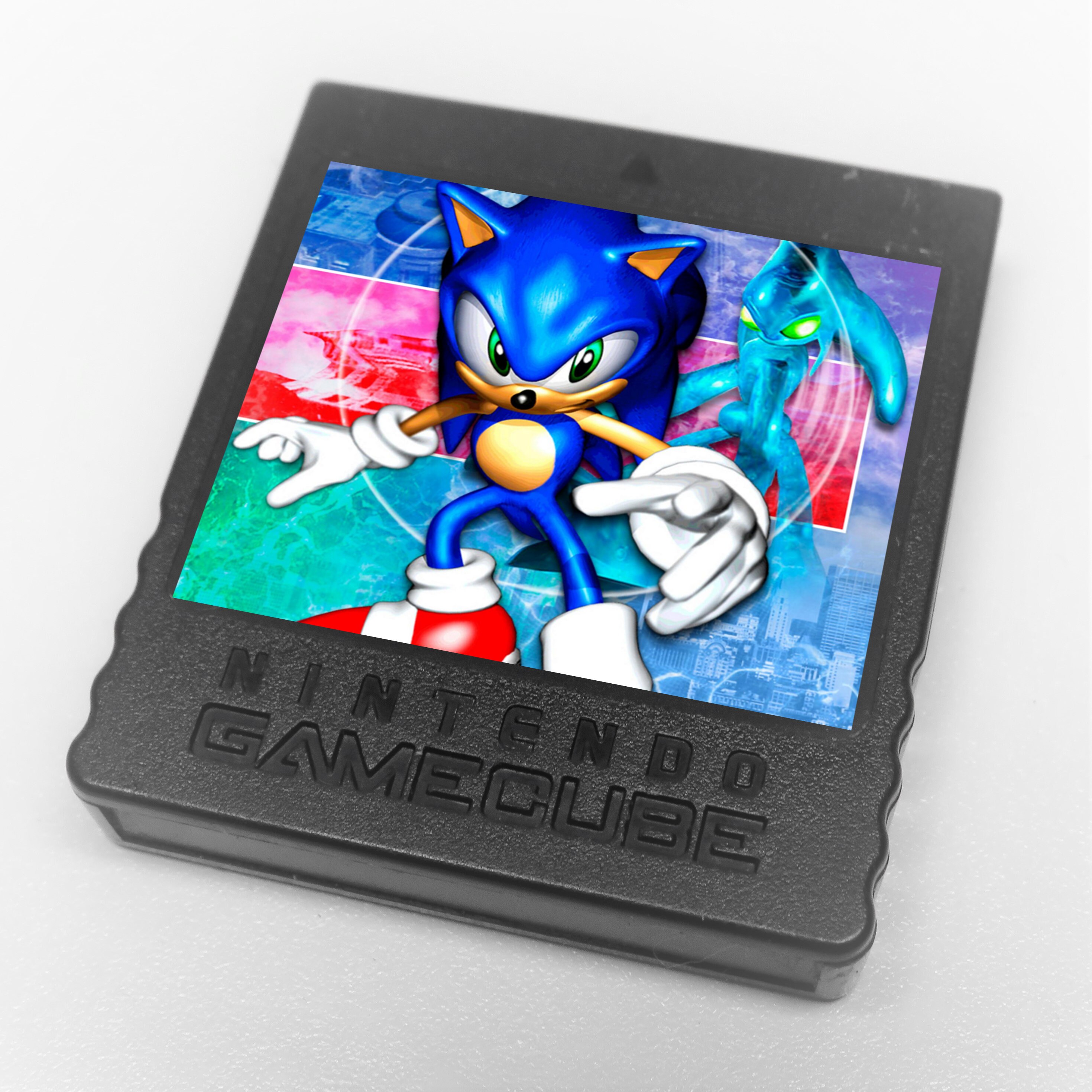 Gamecube Customization Sticker Custom Sonic Adventure DX Nintendo Gamecube Memory Card Stickers - Etsy