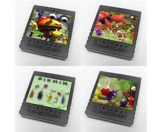 Custom Pikmin Nintendo GameCube Memory Card Stickers
