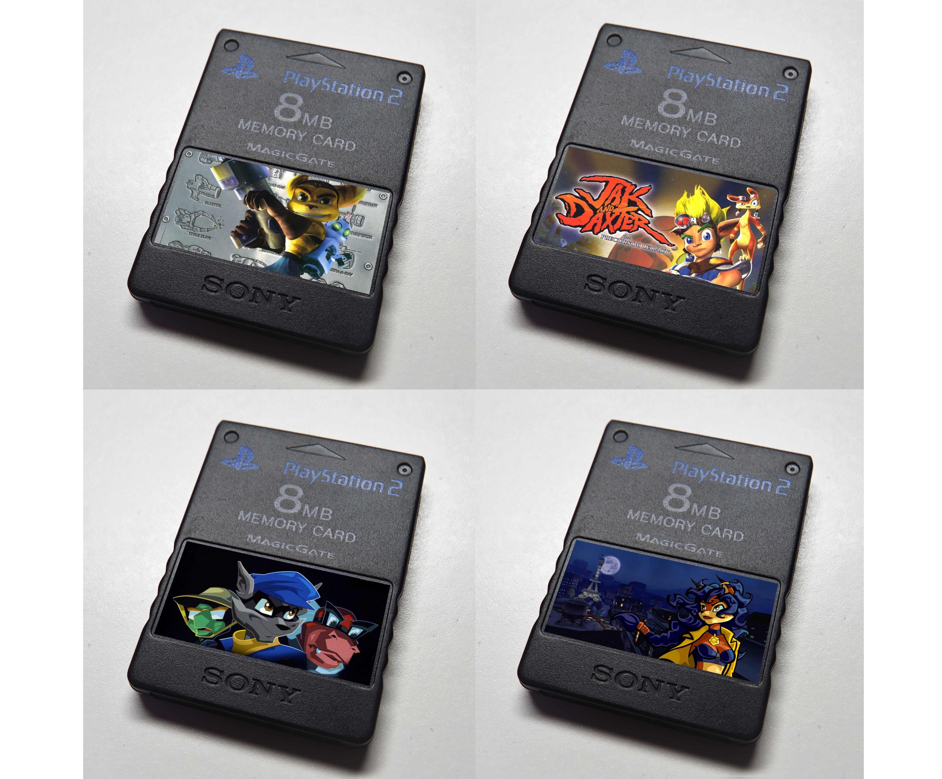 Custom Ratchet and Clank, Sly Cooper, Jak and Daxter Playstation 2