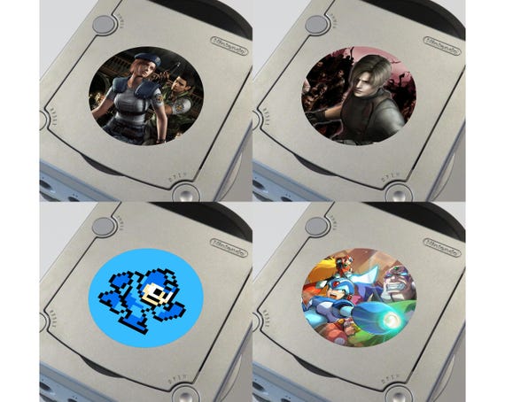 Nintendo GameCube Avec Jeu Resident Evil - Console Custom - Occasion