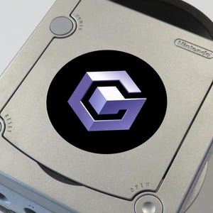 Custom Nintendo GameCube Logos and Picoboot Logos Console Jewel Stickers